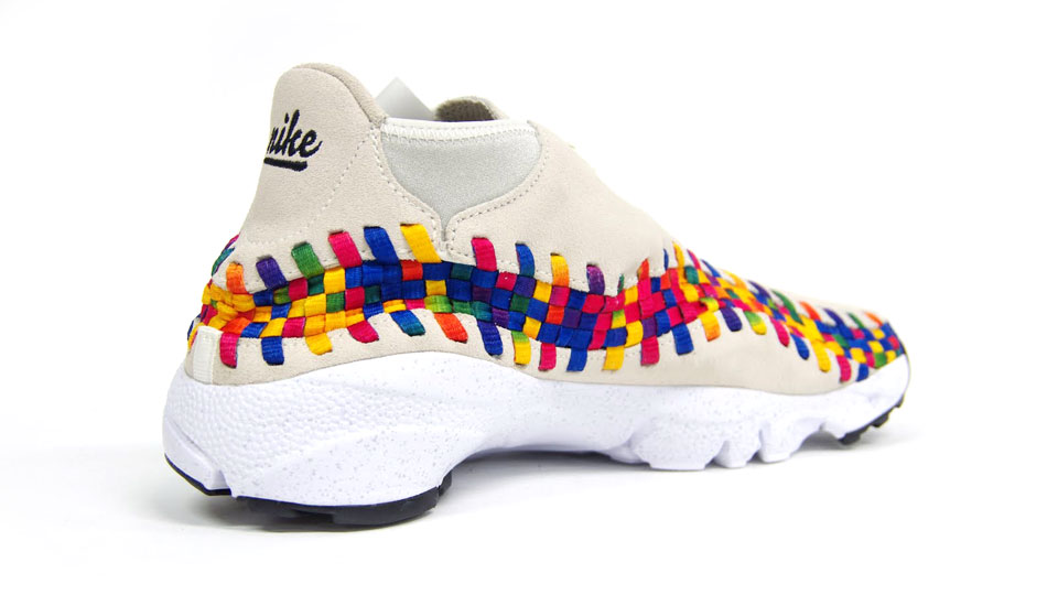 Nike Air Footscape Woven Chukka Premium QS Rainbow ‘Sail/Sail-White’ at mita