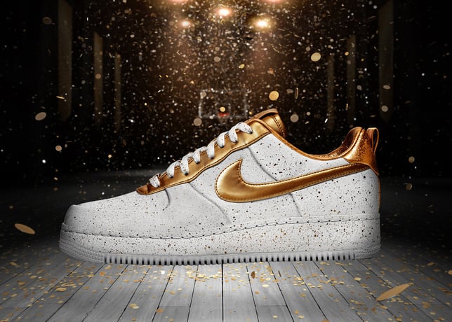 Nike Air Force 1 Low 'Gold Medal' - Officially Unveiled