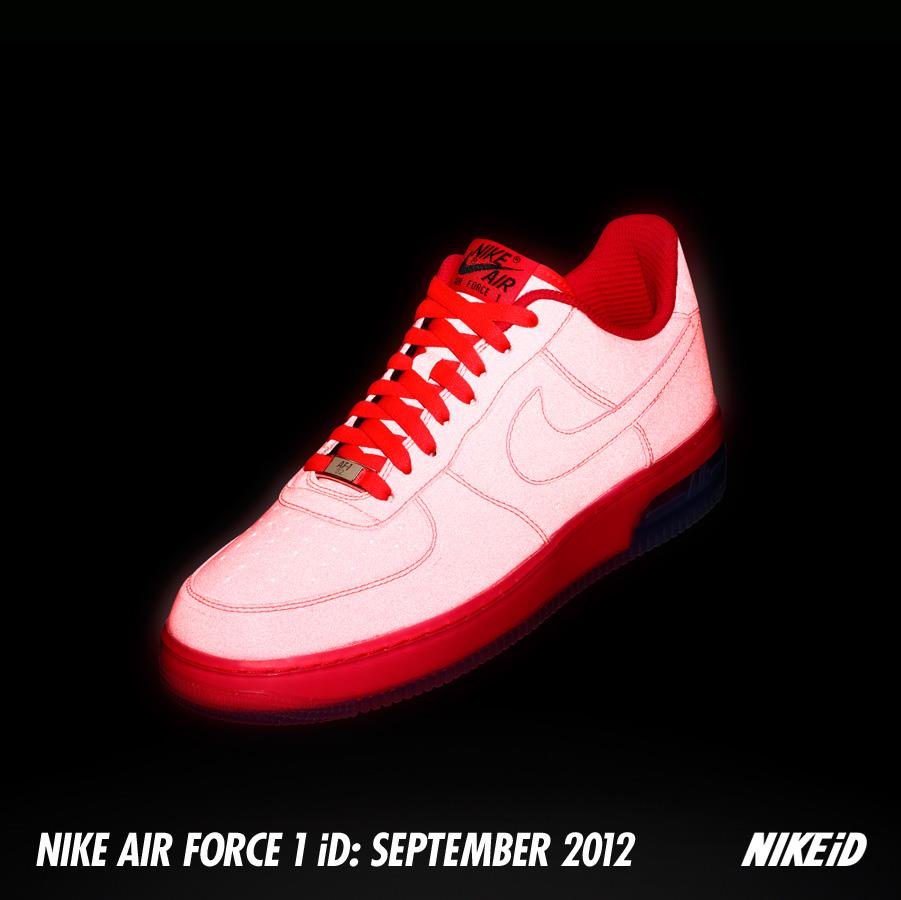 Nike Air Force 1 iD Reflective Synthetic - September 2012