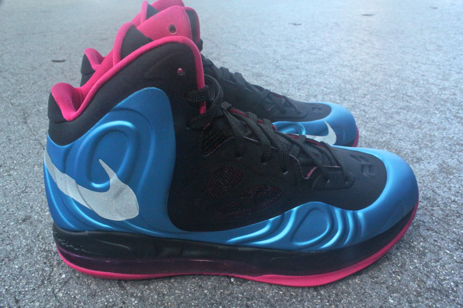 Nike Air Max Hyperposite ‘Dynamic Blue/Reflective Silver-Fireberry’ at Mr. R Sports