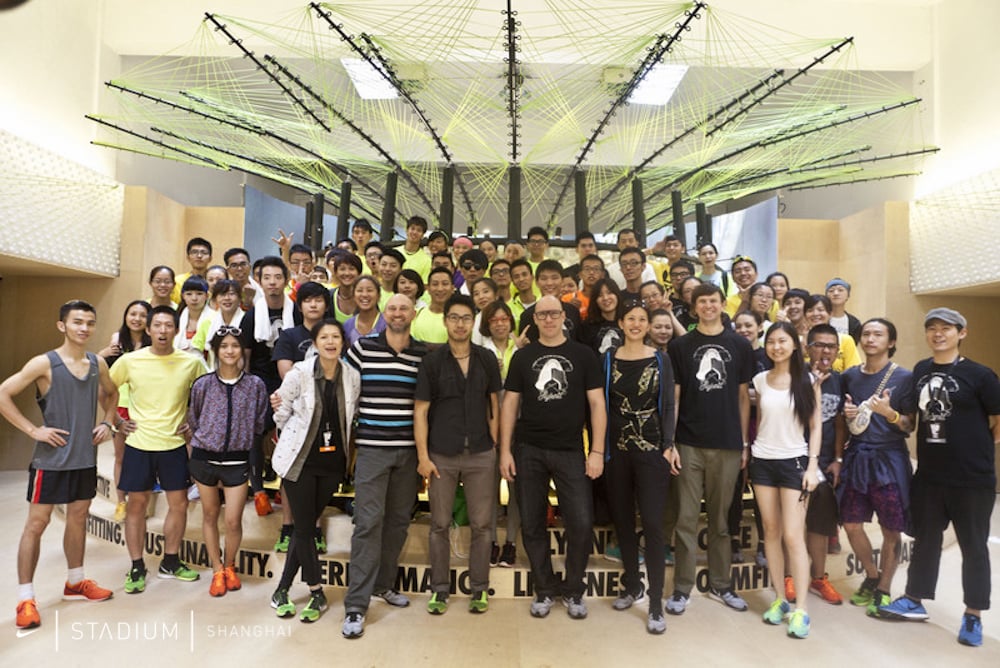 Nike Flyknit Collective Shanghai – Formfitting Workshop, An Urban Weave