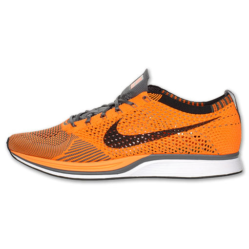 Nike Flyknit Racer ‘Total Orange/White-Dark Grey’ at Finish Line
