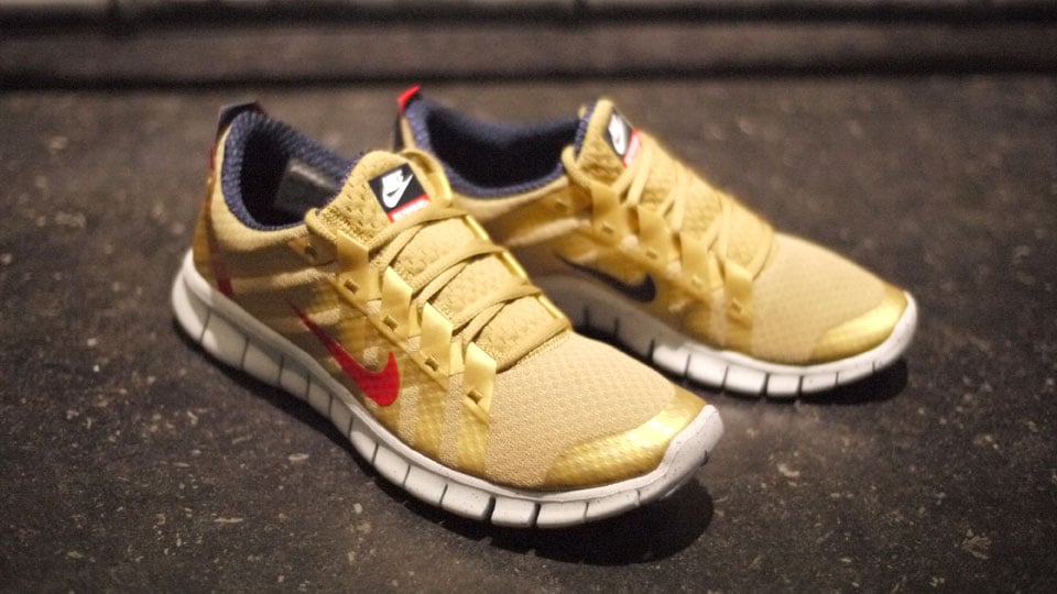 Nike Free Powerlines+ NRG 'Gold Medal' at mita