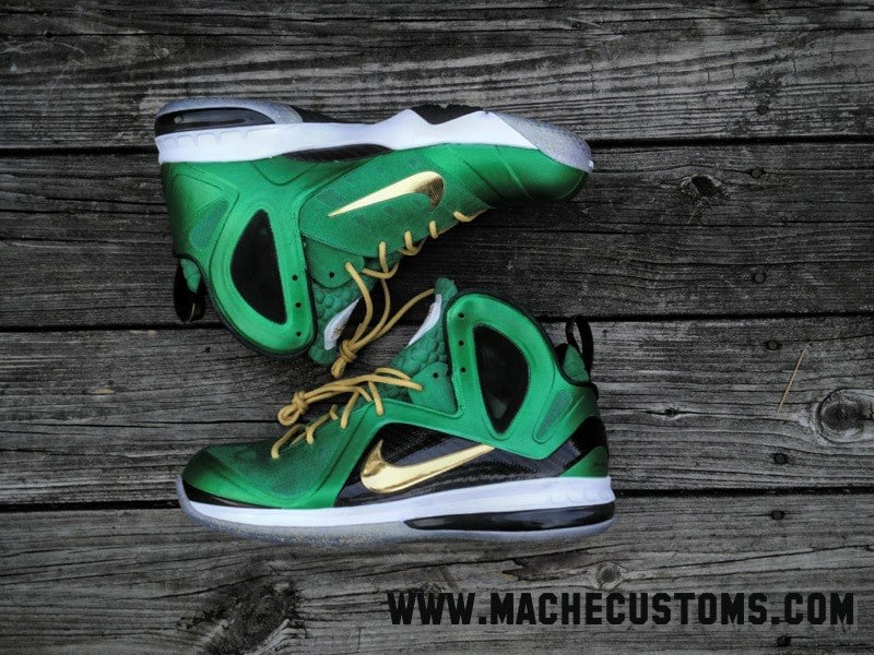 Nike LeBron 9 P.S. Elite 'SVSM' by Mache Custom Kicks