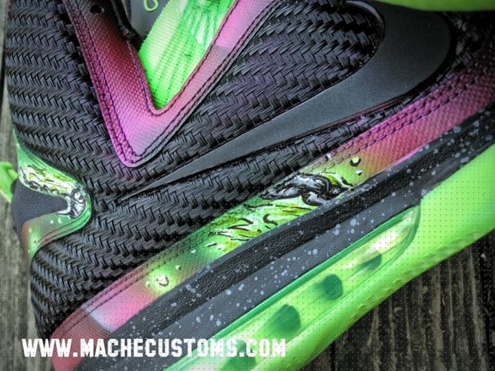 Nike LeBron 9 'Spawn' by Mache Custom Kicks