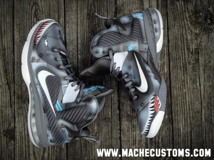 Nike LeBron 9 'Wounded Warrior Project' by Mache Custom Kicks