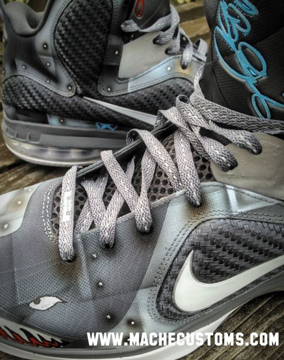 Nike LeBron 9 'Wounded Warrior Project' by Mache Custom Kicks