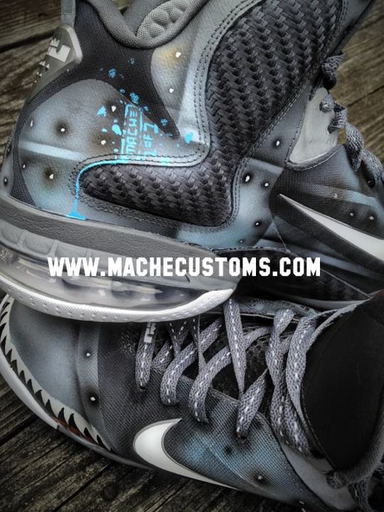 Nike LeBron 9 'Wounded Warrior Project' by Mache Custom Kicks