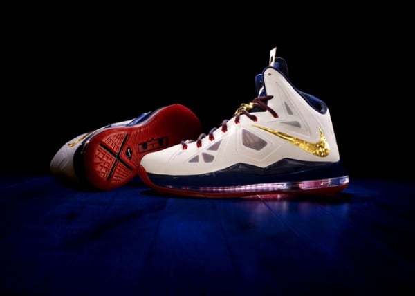 gold lebron 10