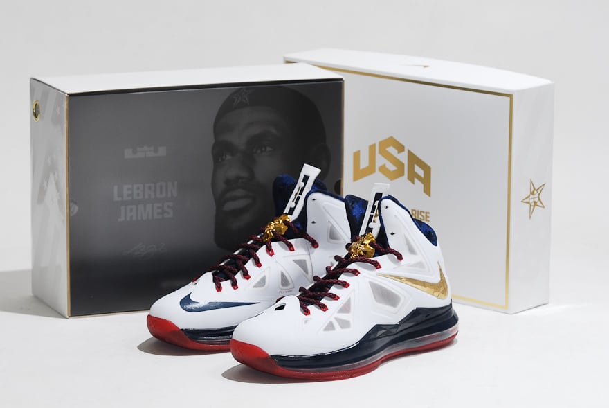 Nike LeBron X+ Sport Pack ‘Gold Medal’ - 'United We Rise' Packaging + Detailed Look