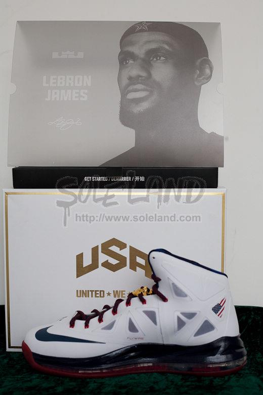 Nike LeBron X+ Sport Pack ‘Gold Medal’ – ‘United We Rise’ Packaging + New Images