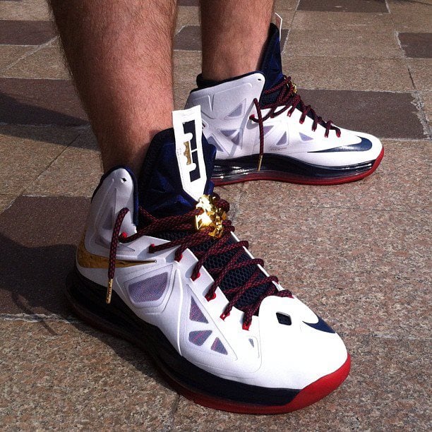 Nike LeBron X 'Gold Medal' - Another Look