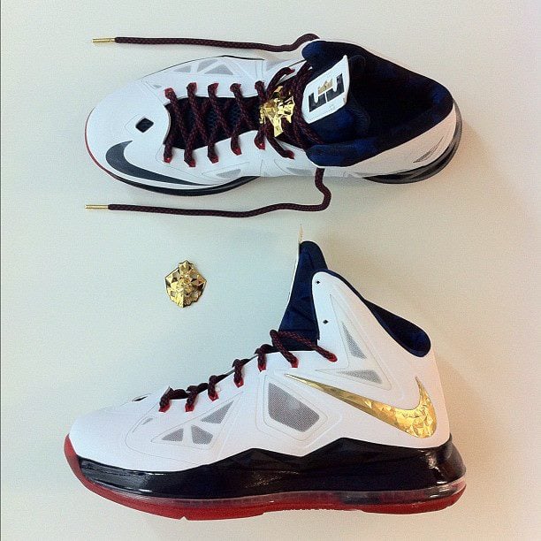 Nike LeBron X ‘Gold Medal’ – Another Look