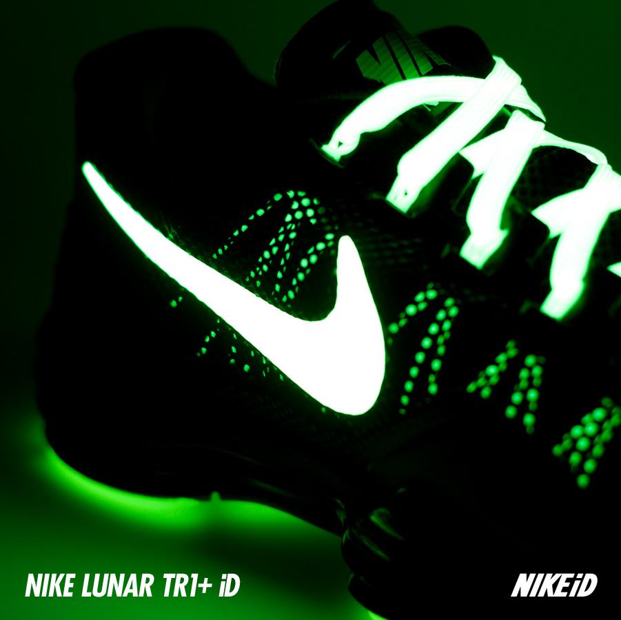 Nike LunarTR1 iD Glow-In-The-Dark Options