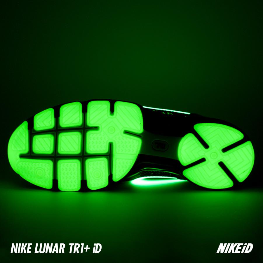 Nike LunarTR1 iD Glow-In-The-Dark Options