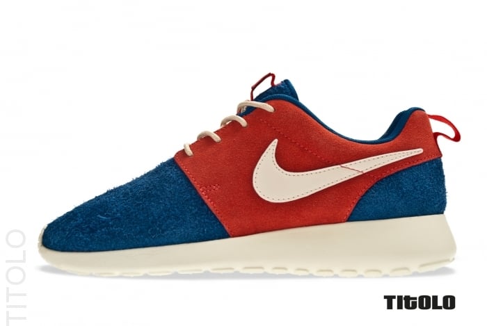 Nike Roshe Run PRM 'Dark Royal Blue/Neutral-Sunburst-Neutral'