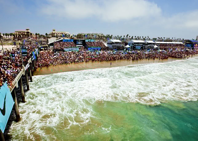 Nike US Open of Surfing Wraps Up in Huntington Beach
