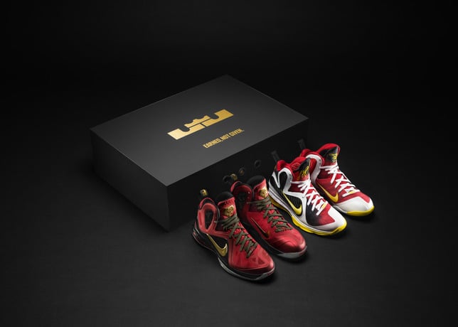 Nike Unveils the LeBron 9 Championship Pack