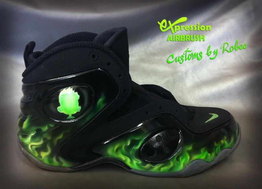 Nike Zoom Rookie LWP 'ParaNorman' by Expression Airbrush