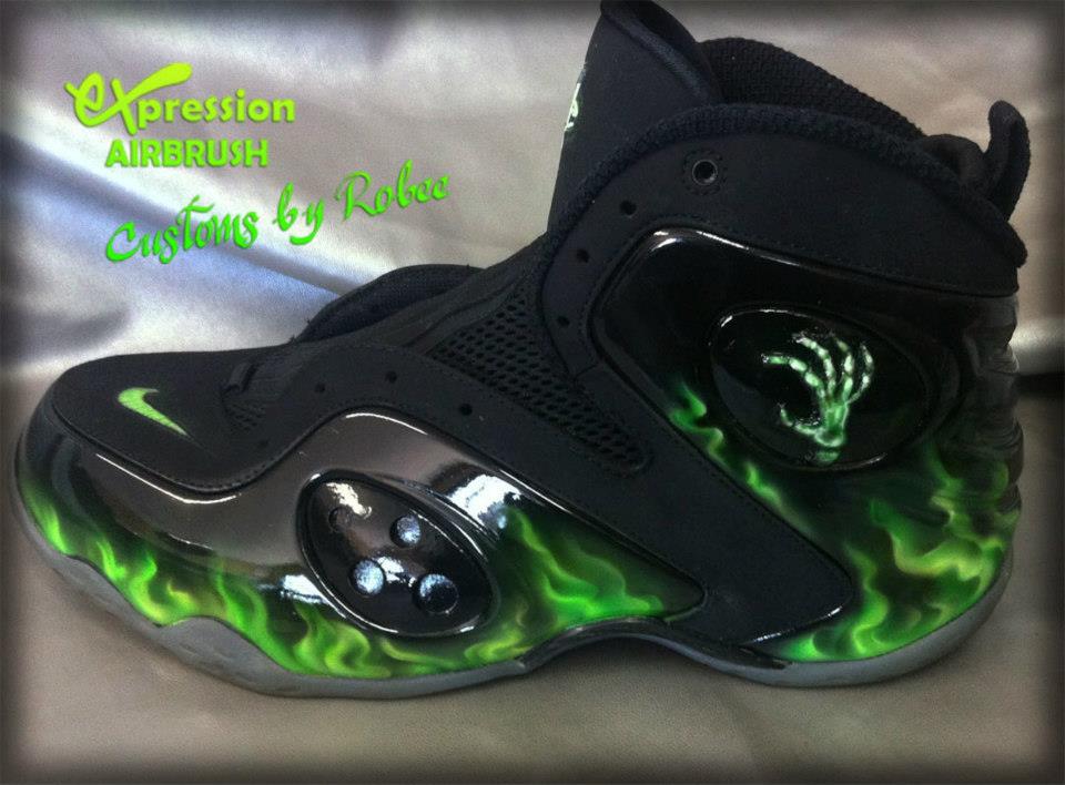 Nike Zoom Rookie LWP 'ParaNorman' by Expression Airbrush
