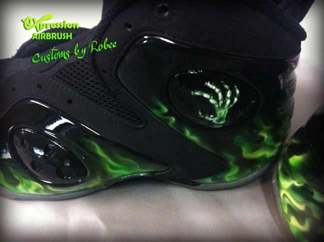 Nike Zoom Rookie LWP 'ParaNorman' by Expression Airbrush