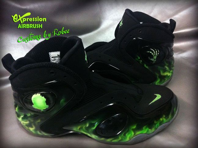 Nike Zoom Rookie LWP 'ParaNorman' by Expression Airbrush