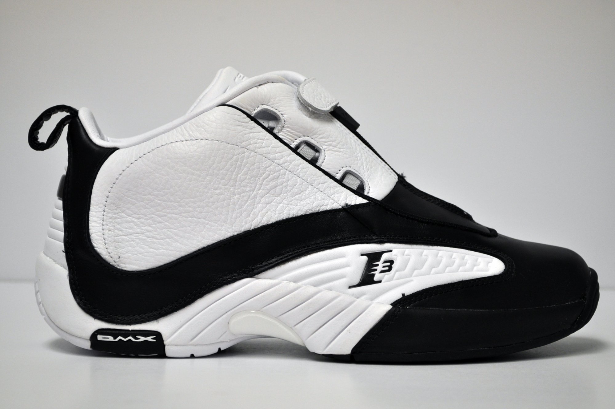 reebok answer iv black white