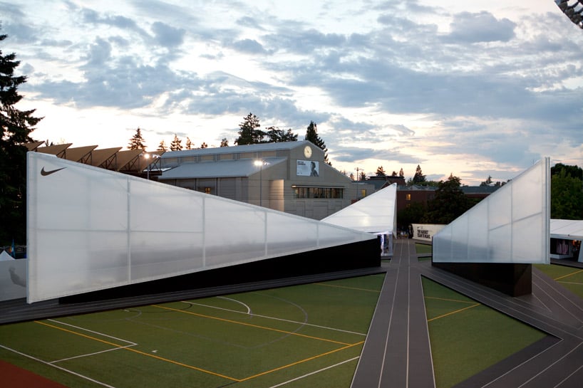 Skylab Architecture 'Camp Victory' for Nike's Olympic Trials Pavilion
