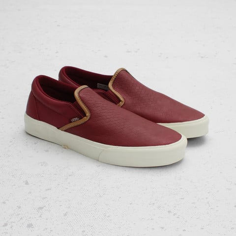 Vans California Classic Slip-On Braided 'Tawny Port'