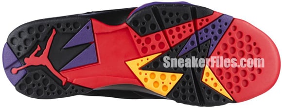 Air Jordan VII (7) Retro Charcoal / Raptor 2012 Official Images