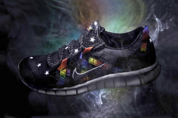 atmos x Nike Free Powerlines+ 'Rainbow'