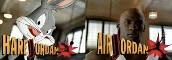 Throwback: Air Jordan 7 (VII) Hare Jordan Bugs Bunny Original Commercial