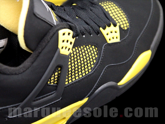 black and yellow retro 4