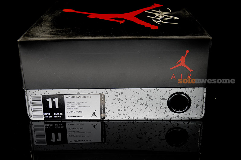 Air Jordan IV (4) ‘Thunder’ – New Images