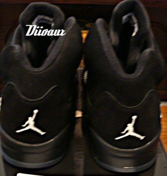 Air Jordan V (5) 'Black/White' Sample