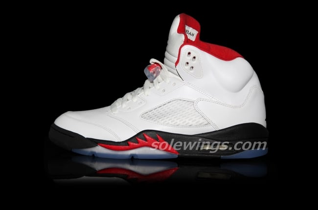 Air Jordan V (5) ‘White/Black-Red’ 2013 Retro - New Images