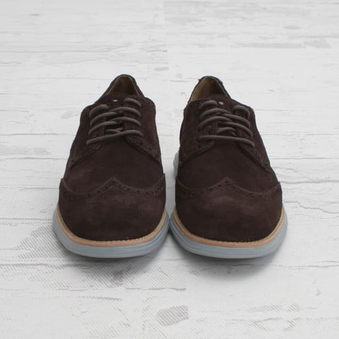 Cole Haan LunarGrand Wingtip T Moro Suede at Concepts