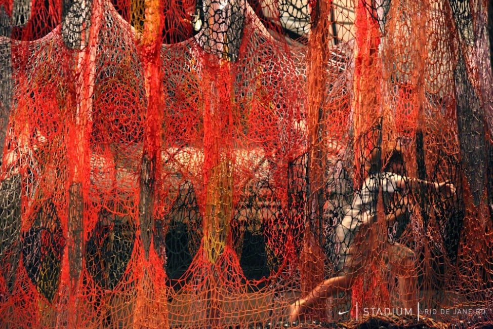 Ernesto Neto Opens the Nike Flyknit Collective Workshops in Rio de Janeiro