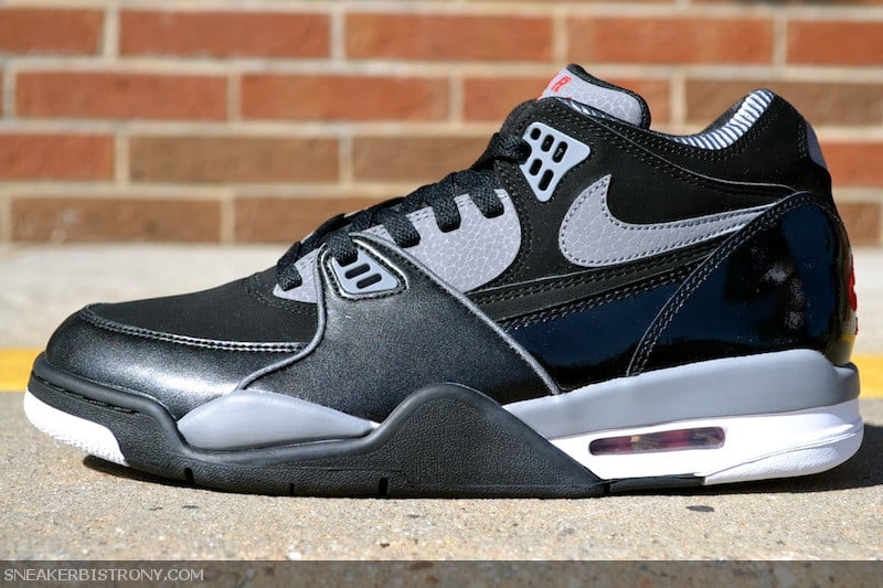 nike air flight 89 black and grey