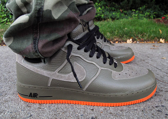 Nike Air Force 1 Premium Skive Tech VT ‘Medium Olive’ at Rock City Kicks