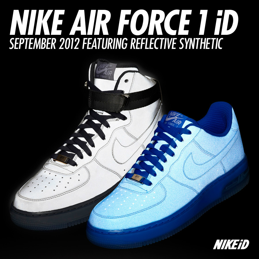 Nike Air Force 1 iD Reflective Synthetic – Now Available