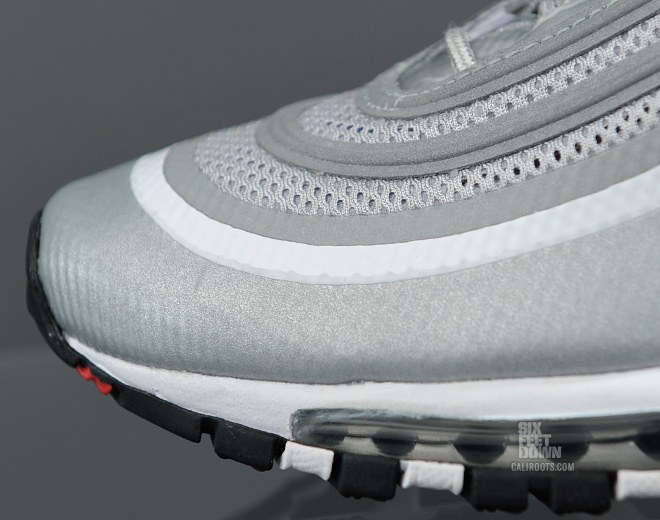 Nike Air Max 97 Hyperfuse Premium ‘Metallic Silver/Varsity Red-Black’ at SFD