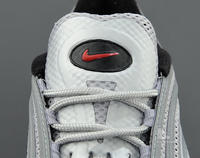 Nike Air Max 97 Hyperfuse Premium ‘Metallic Silver/Varsity Red-Black’ at SFD