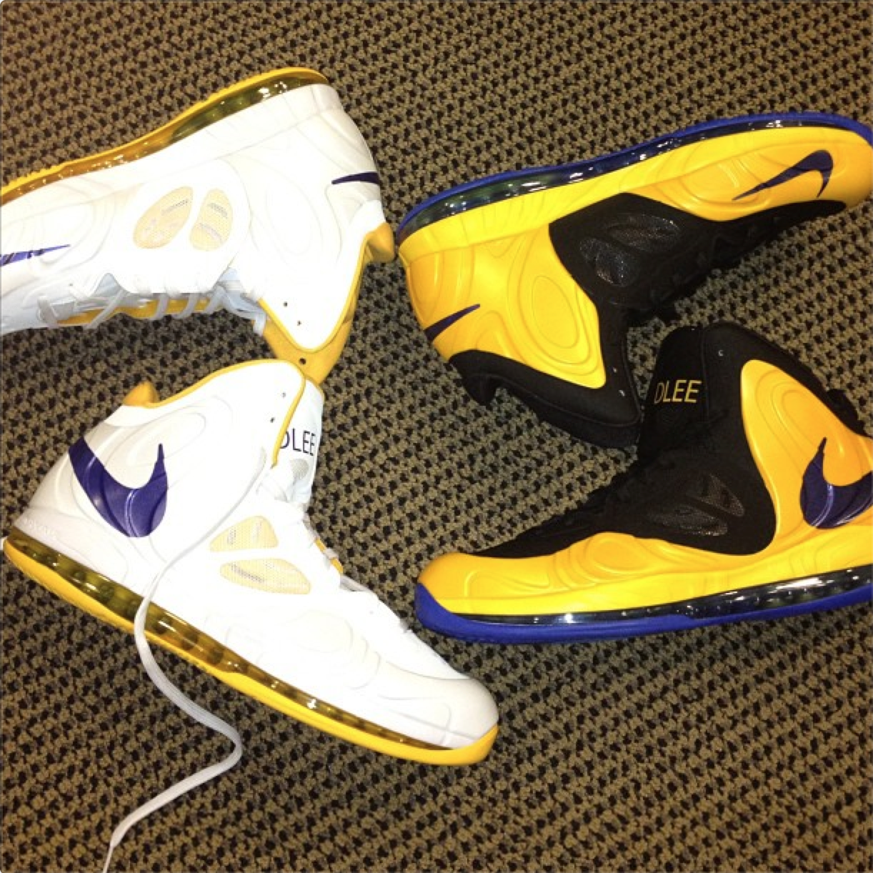 Nike Air Max Hyperposite 'Home' and 'Away' David Lee PEs