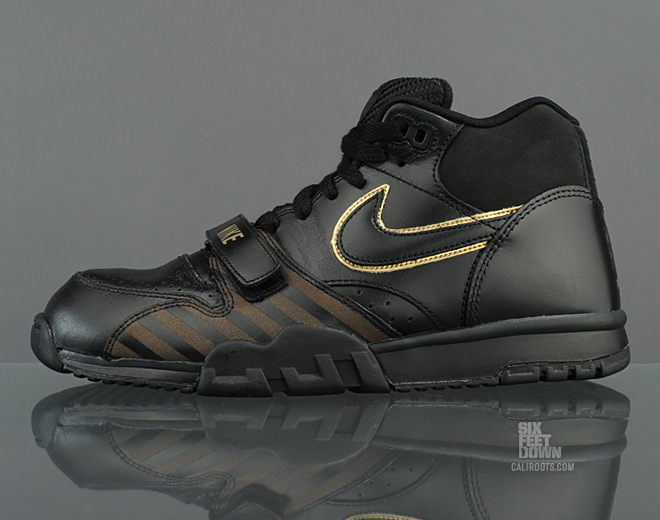 Nike Air Trainer 1 Mid PRM NRG BB51 Men\'s Size 9.5 Black Released Year 2012 EUC Nike Air Trainer 1 Md Prm Nrg Bb51 Pack for Sale  main image 3