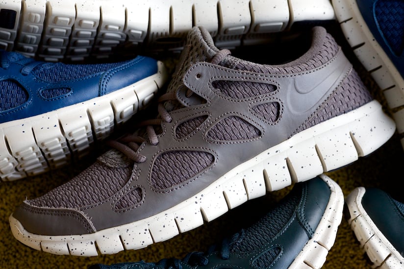 nike free run leather