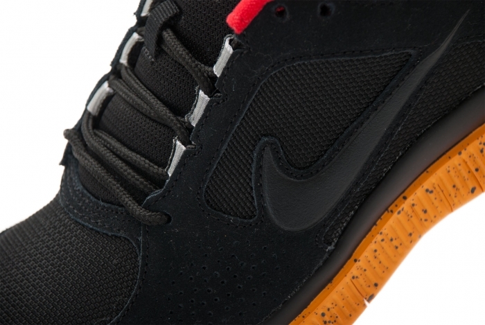 Nike Free Run+ 3 NSW 'Black/Black-Canyon Gold-University Red'