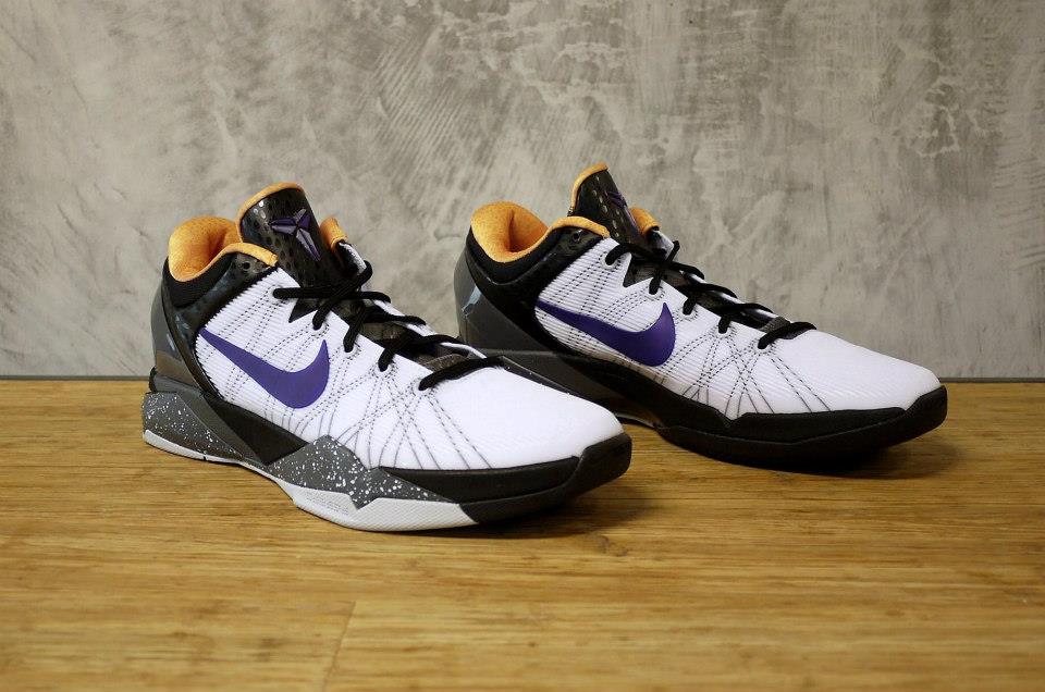 Nike Kobe VII (7) 'White/Black-Gold-Purple'