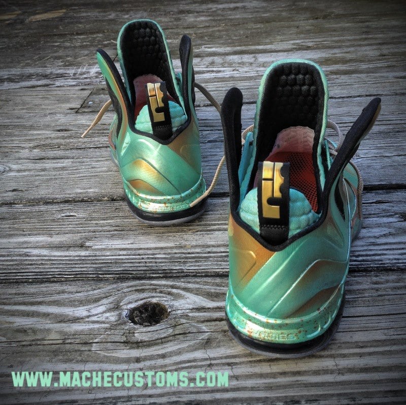 Nike LeBron 9 P.S. Elite '... And Justice for All' (Statue of Liberty) by Mache Custom Kicks