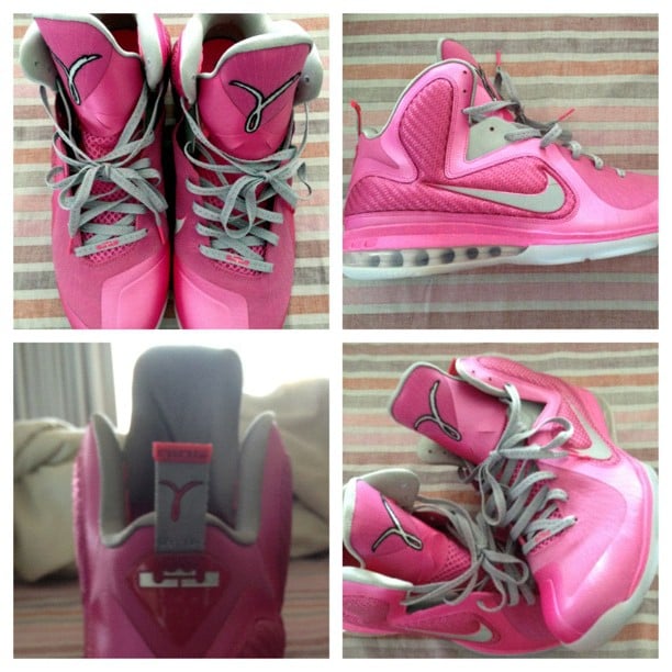 Nike LeBron 9 ‘Think Pink’ – New Images